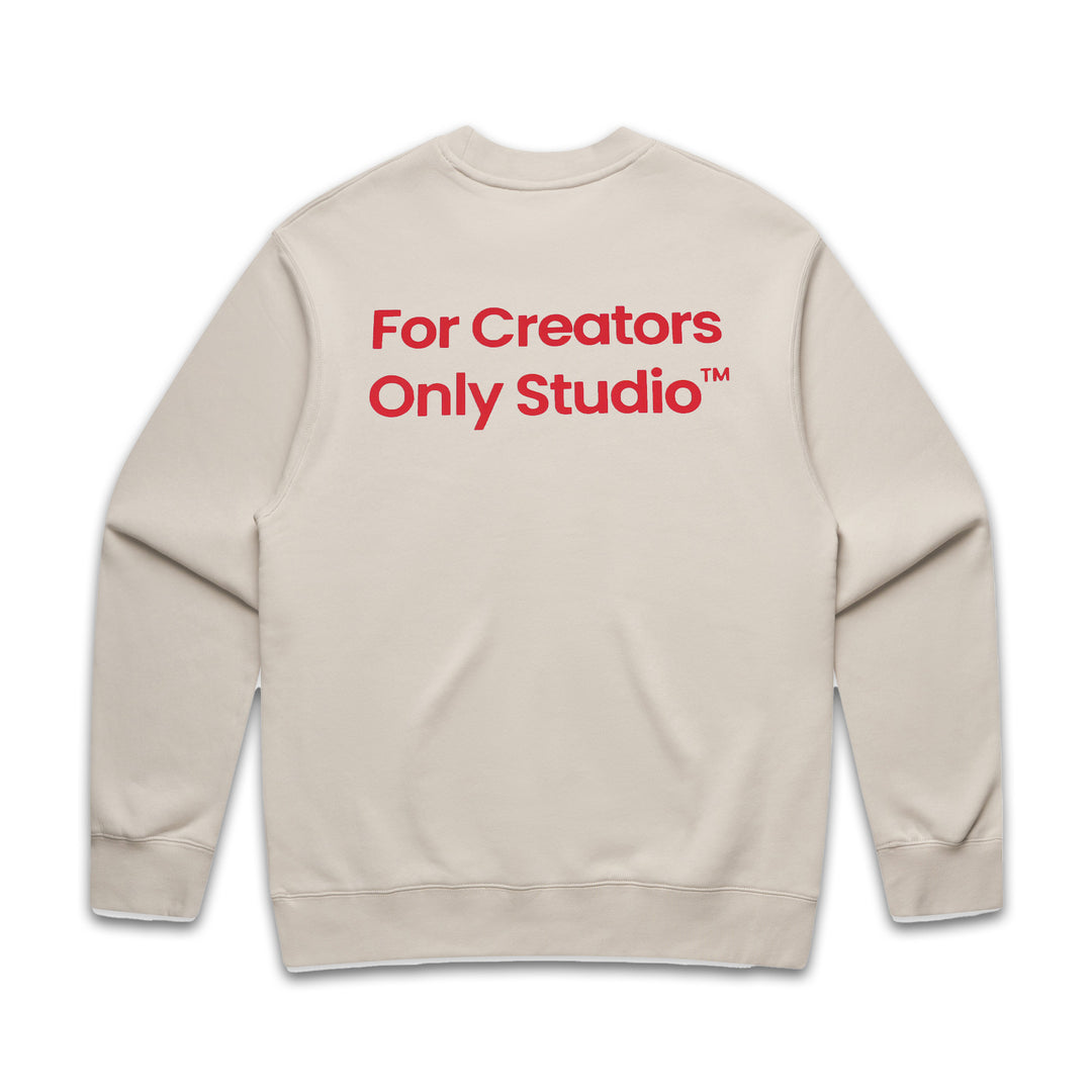 Studio Edition Off White Crewneck